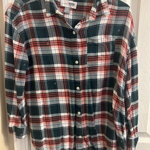 Old Navy Multicolor Plaid Shirt